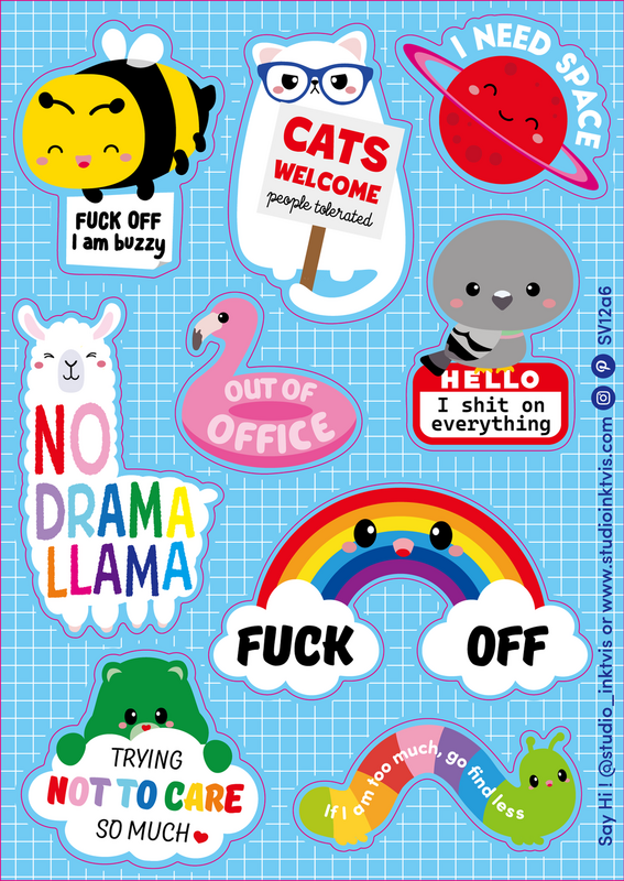 Stickervel No drama Llama - 800x800 (2) - kopie.png Stickervel No drama Llama - 800x800 (2) - kopie.png